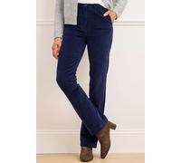 Cotton Traders Adjustable Waist Cord Straight Leg Trousers In Midnight Midnight 20R