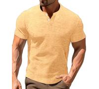 Cotton Traders Men Mens Compression Shirt Tshirt Vintage Washed Golf Shirts Mens UK Suit Shirts for Men T Shirt 2025 Summer Fashion Polyester T Beige