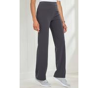 Cotton Traders Soft Touch Stretch Yoga Pants In Dark Grey Dark Grey 18S
