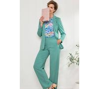 Cotton Traders Textured Jersey Unlined Blazer In Light Green Light Green 12