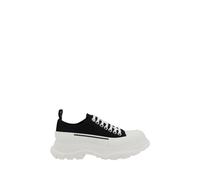 Cotton Tread Slick Trainers - female - Alexander McQueen - Sneakers - Black - 7 UK - Shoes 7 UK