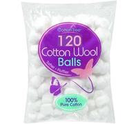 Cotton Tree 100 Percent Pure Cotton, Super Soft, Pack of 120
