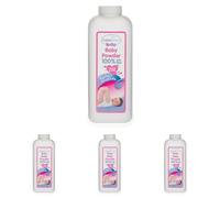 Cotton Tree Essential Baby Powder, White, 284 G (Pack of 4)