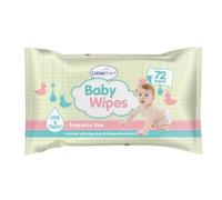 Cotton Tree Kind & Gentle Baby Wipes - 72-Count Pack | Fragrance-Free with Aloe Vera & Chamomile
