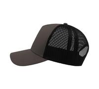 Cotton trucker cap Atlantis Headwear Rapper Gris TU