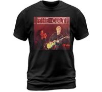 Cotton-Tshirt-Live-Tour-The-Cult-Ian-Astbury-Death-Cult-She-Sells-Sanctuary Black