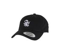 Cotton twill baseball cap Mister Tee Alien Run Low Profile Noir TU