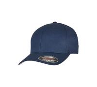 Cotton twill cap Flexfit Bleu S/M
