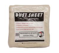 Cotton Twill Dust Sheet 12 x 12' Universal Textiles Multi One Size