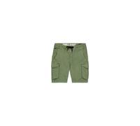 Alpha Industries Cotton Twill Jogger Short Pants for Men Size M - vintage green