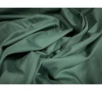 Cotton Twill Woven Fabric, per metre - Plain - Forest Green