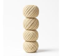 Cotton Twine Garden Twine Decoration Floristry Diy Art Bundling Craft Wrapping Baking Butchers Handicrafts Decorative Cord Meat Tying String Balls Kitchen Culinary Tasks Making Sausage Trussing(4 Pcs)
