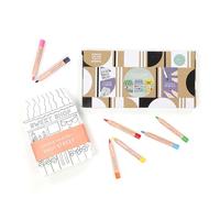 COTTON TWIST Kids Colour Your Own High Street Craft Kit - Unisex Children Creative Fun Game Play Set Painting Activity Box for Boys and Girls