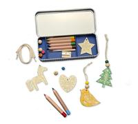 COTTON TWIST Kids Folk Art Decoration Craft Kit - Creative Children Design Handmade Set - Eco Friendly and Plastic Free Materials