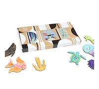 COTTON TWIST Kids Make and Paint Save Our Oceans Craft Kit - Unisex Children Creative Fun Game Play Set Activity Box for Boys and Girls