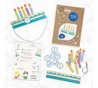 COTTON TWIST Kids Make Your Own Birthday Crown Kit - Children Creative Fun Game Play Set DIY Activity Box for Boys and Girls