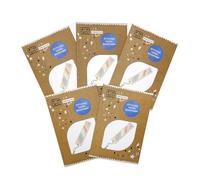 COTTON TWIST Make Your Own Stitched Tassel Bookmark Craft Kit - Unisex Creative Set - Pack of 5