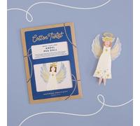 COTTON TWIST Wooden Angel Peg Doll Craft Kit DIY Activity Box
