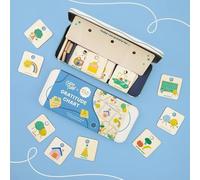 COTTON TWIST Wooden Kids Gratitude Chart Mindfulness Board, 15 Tokens