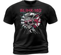 Cotton Unisex T Shirt Buddha Blink182 Music Shirt Mark Hoppus Tom DeLonge Black 3XL