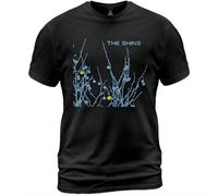 Cotton Unisex T-Shirt The Shins Oh, Inverted World Album Tee James Mercer Black