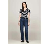 Tommy Hilfiger Slim Cody Short Sleeve V Neck T-shirt Multicolor L Woman