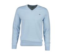 Cotton V-neck top Gant Classic Bleu 2XL