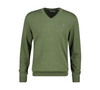 Cotton V-neck top Gant Classic Vert 2XL