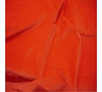 Cotton Velvet Fabric, 112cm Width, Multiple Colours Available, Soft Luxurious Pile Weave, Supplied by The Metre as One Continuous Length (Red, Sample)