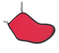 Cotton Violin Chin Rest Pad Red for 3/4 4/4 Instruments | Protective Layer, Foldable Design, for Long Play Periods, Beginners and Professionals