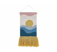 Cotton Wall Hanging with Tassels Multicolour HASILPUR