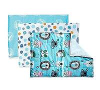 Cotton Waterproof Bed Protector Printed Changing Sheet for New Born Diaper Nappy Baby Massage Mats for Infant and Babies, Multicolor, Pack of 3