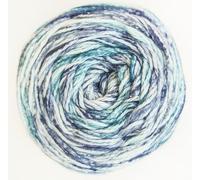 Cotton Waves Summer top Knitting kit (Waters Edge Blue and White, UK Size 12-20)