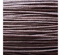 Cotton Waxed 100% Natural 1mm 30m / 21 Colors Jewellery Making & Bracelet Necklace Craft,Decorating Stringing (8. Brown)