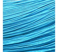 Cotton Waxed 100% Natural 1mm 30m / 21 colors Jewellery Making & Bracelet Necklace Craft,Decorating Stringing (16. SKY BLUE)