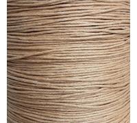 Cotton Waxed 100% Natural 1mm 30m / 30 colours Jewellery Making & Bracelet Necklace Craft, Decorating Stringing (27. Caramel)