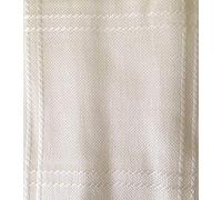 Cotton White18 Count Zweigart Anne Cloth Afghan Fabric Half Panel 72 x 115 cm 5 inch Squares 7 x 4 Squares