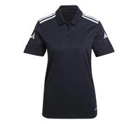 adidas Women's SQUADRA25 Cotton Polo, Black/White, M