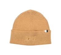 Cotton-Wool Blend Handwash Cap - male - Boss - Accessories - Beige - ONE SIZE - Accessories ONE SIZE