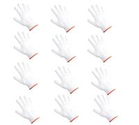 Cotton Work Gloves, 12, Protective, Breathable For Outdoor & General Use