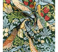 Cotton Woven Tapestry Upholstery Fabric Material Strawberry Thief Bottle 5MTR