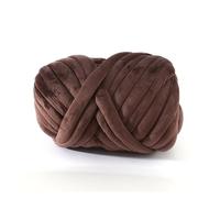 Cotton Yarn for Crochet 1KG Super Velvet Chunky Yarn Thick Bulky Giant Thread White Bag for Hand Knitting Woven DIY Arm Soft Big Blanket Carpet(8)