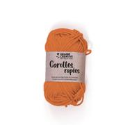 Cotton Yarn for Crochet and amigurumi 55 m - Orange