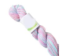 Cotton Yarn Hand Dyed Gradient Crocheting Thread Knitting Soft for Knitting and Crochet Projects Hand Dyed Gradient Soft Cotton Crocheting Thread for Sweaters
