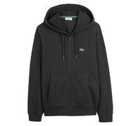 Cotton Zip-Up Hoodie Black
