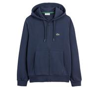Cotton Zip-Up Hoodie Navy Blue