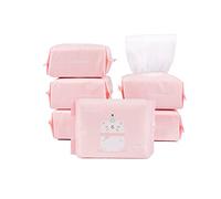 COTTONCARE Baby Dry Wipe,100% Cotton,dry wipe cotton tissues,baby sensitive skin,taking care of baby skin,7.9 x 4.7 in 6-Pack (600 Count)