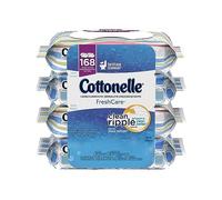 Cottonelle Fresh Care Flushable Cleansing Cloths, 42 Sheets, Count of 4 (packaging may vary)