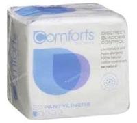 Cottons 100% Natural Cotton Incontinence Liner 20 Count - Pack of 2 (40 Total Units)
