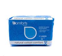 Cottons Comforts Premium Incontinence Liners, Light Flow, Pack of 30, 100% Natural Cotton